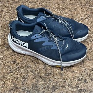EUC Hoka Transport Vibram Men's Blue Athletic Shoes 13 D